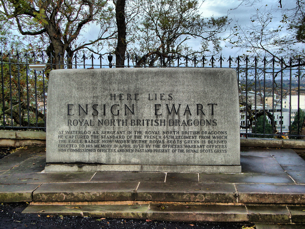 Ensign Ewart Monument HERE LIES / ENSIGN EWART / ROYAL NOR… Flickr