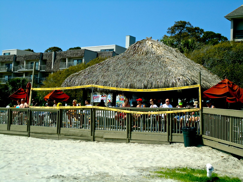 Tiki Hut Hilton Head Coligny Beach The TiKi hut may well b… Flickr