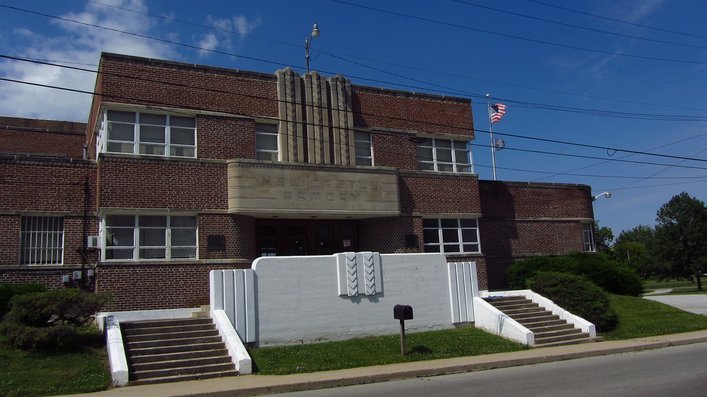 New Castle Armory The New Castle, Indiana National Guard a… Flickr
