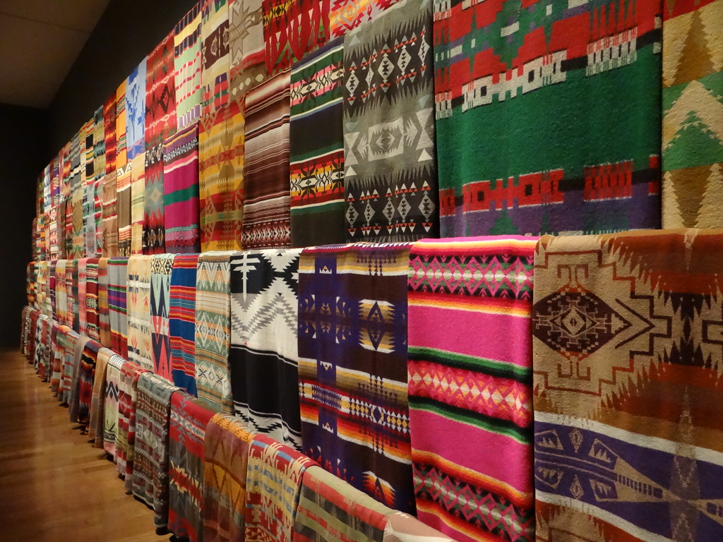 American Indian Trade Blankets in the Northwest Room Flickr