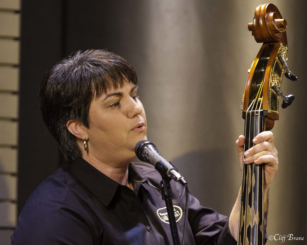 Lard Bucket Blue Grass Band Tonya Plays Stand Up Bass Flickr