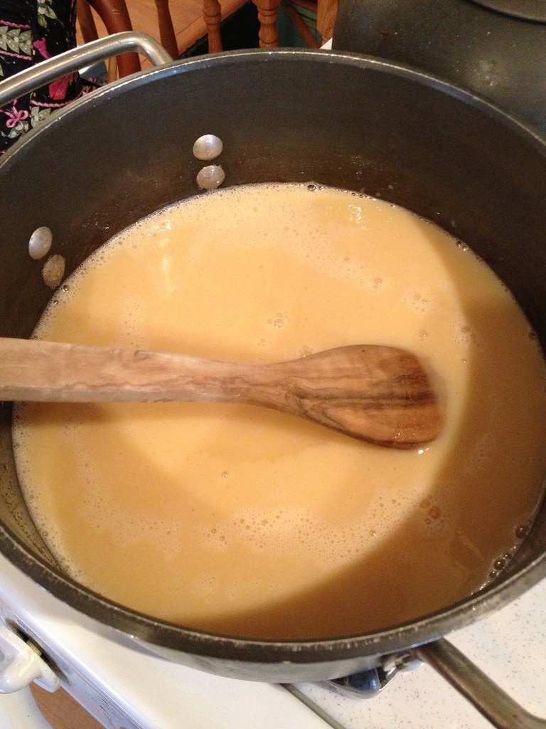 Sugar and evaporated milk for fudge katiedcrafts.wordpress… Flickr
