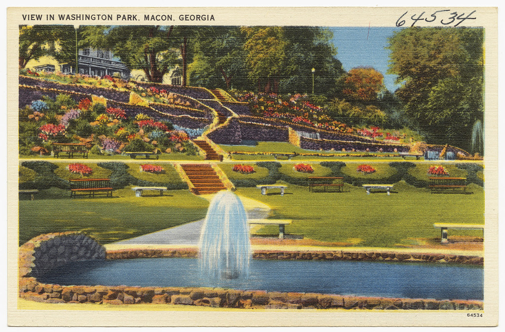 View of Washington Park, Macon, File name 06_10