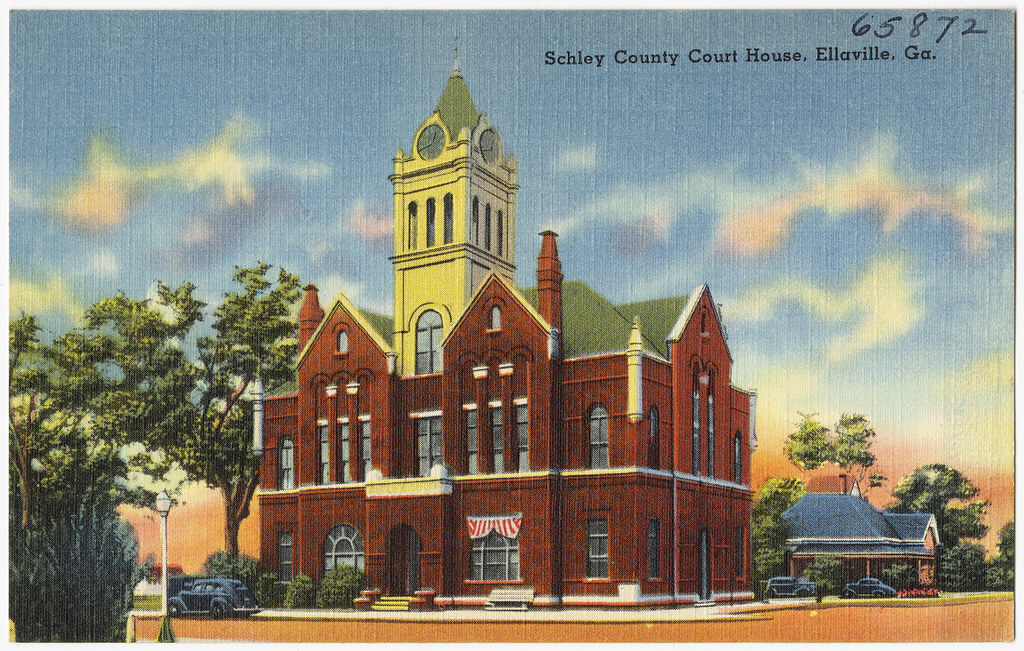 Schley County Court House, Ellaville, Ga. File name 06_10… Flickr