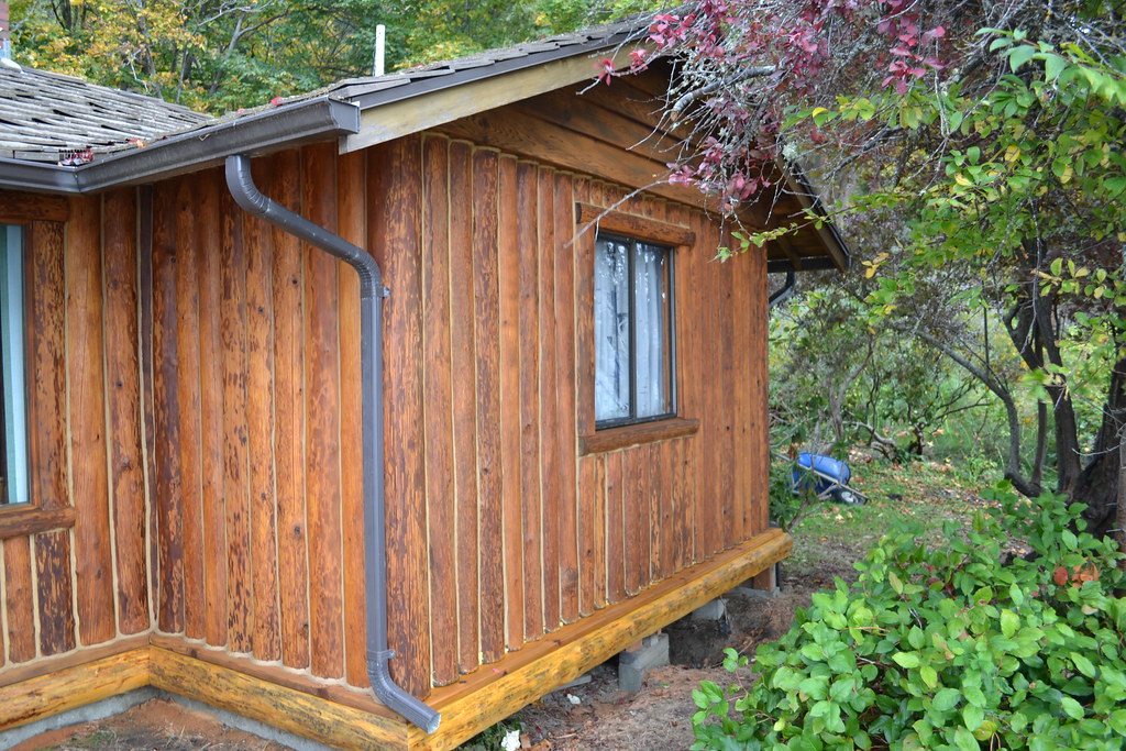 Fox Island Refinish Creasey Log Homes
