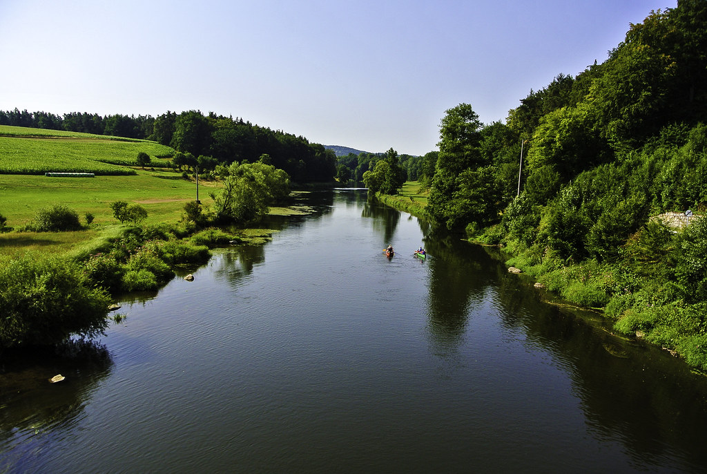 Canoeing trip on river Regen Kanufahrt auf dem Fluss Reg… Flickr