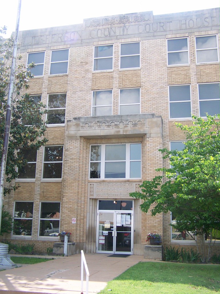 Jefferson County Courthouse Waurika OK (2) nrhp 8400306… Kevin