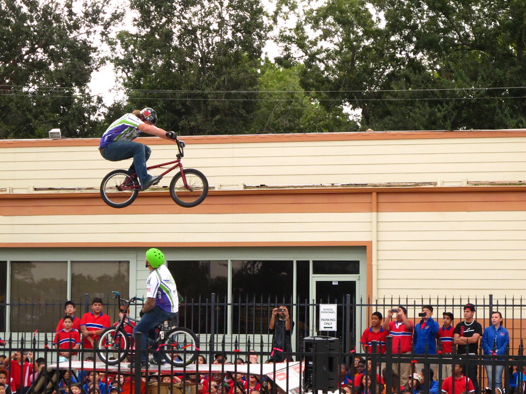 Houston Texas BMX Bike Stunt riding Show AllStar Big Time… Flickr