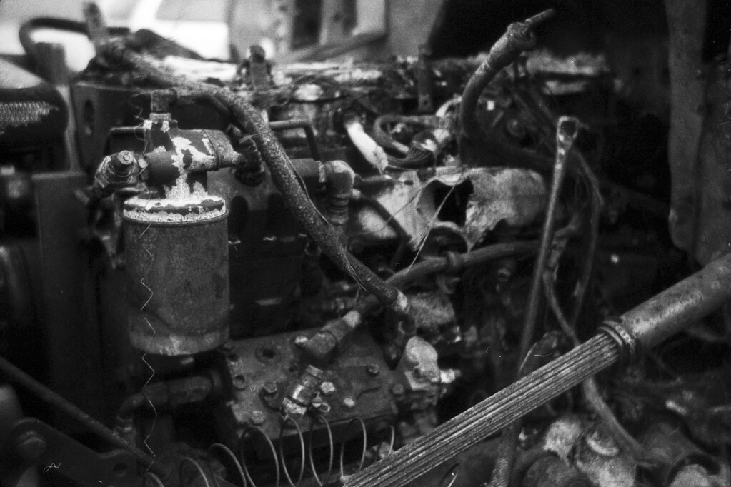 Burned Out Motor Part of the 52rolls project. See more at… Flickr