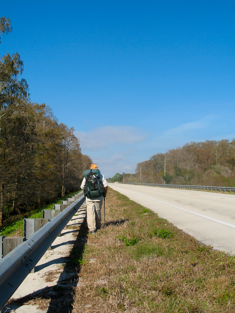 Roadwalk along US 98, Basinger Florida Hikes Flickr