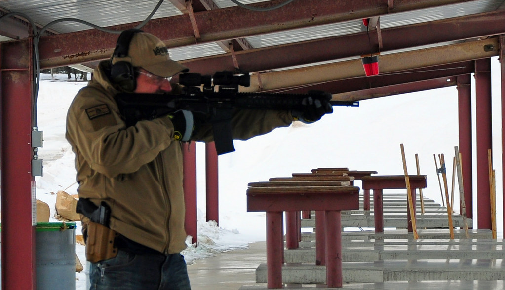 Shooting AR15 Shooting at North Springs Shooting Range. It… Flickr
