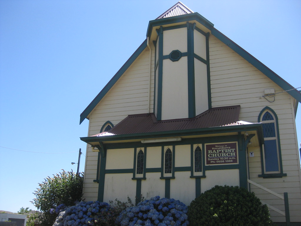 The Korumburra Baptist Church Corner of Mine Road and Hy… Flickr