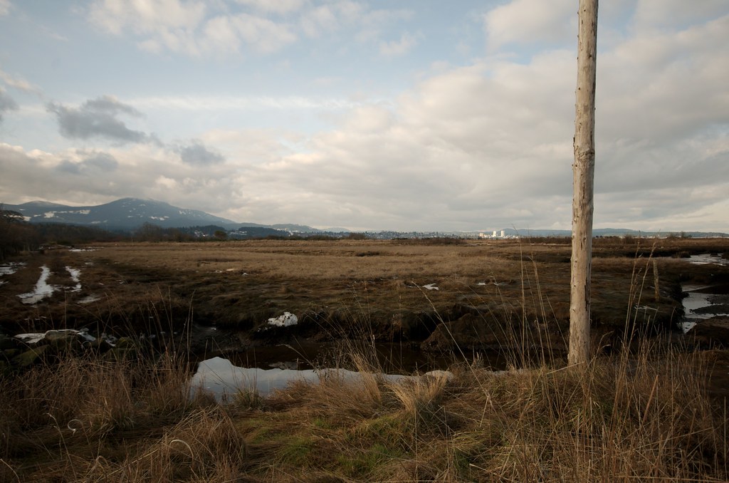 Post, Mountain and Field James Flickr