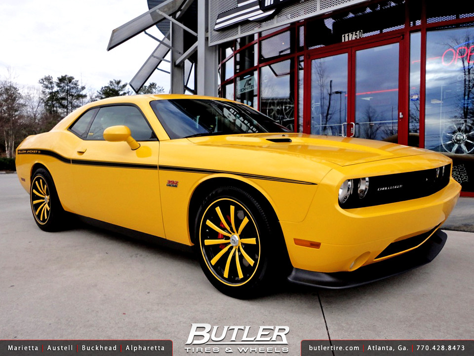 Dodge Challenger Super Bee with 20in Lexani CVX55 Wheels Flickr