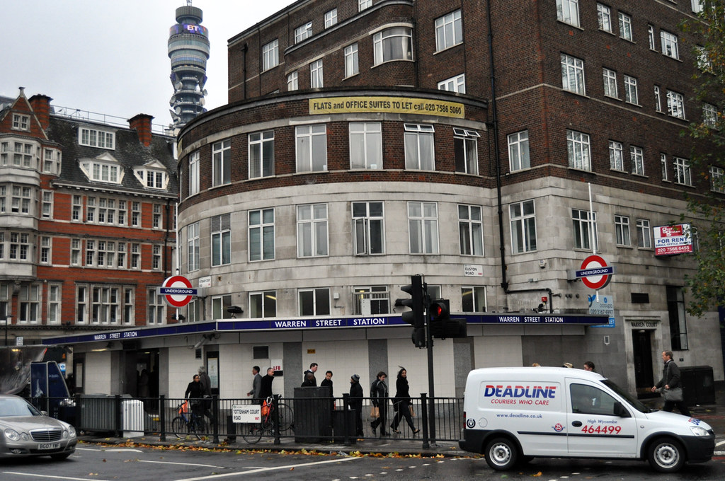 Warren Street Station Warren Street Underground station, T… Flickr