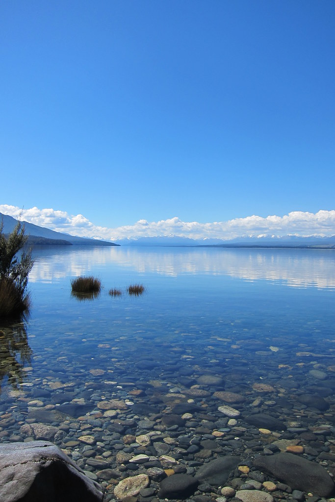 Lake Te Anau From the Kepler Track Kepler Track. Fiordland… Flickr