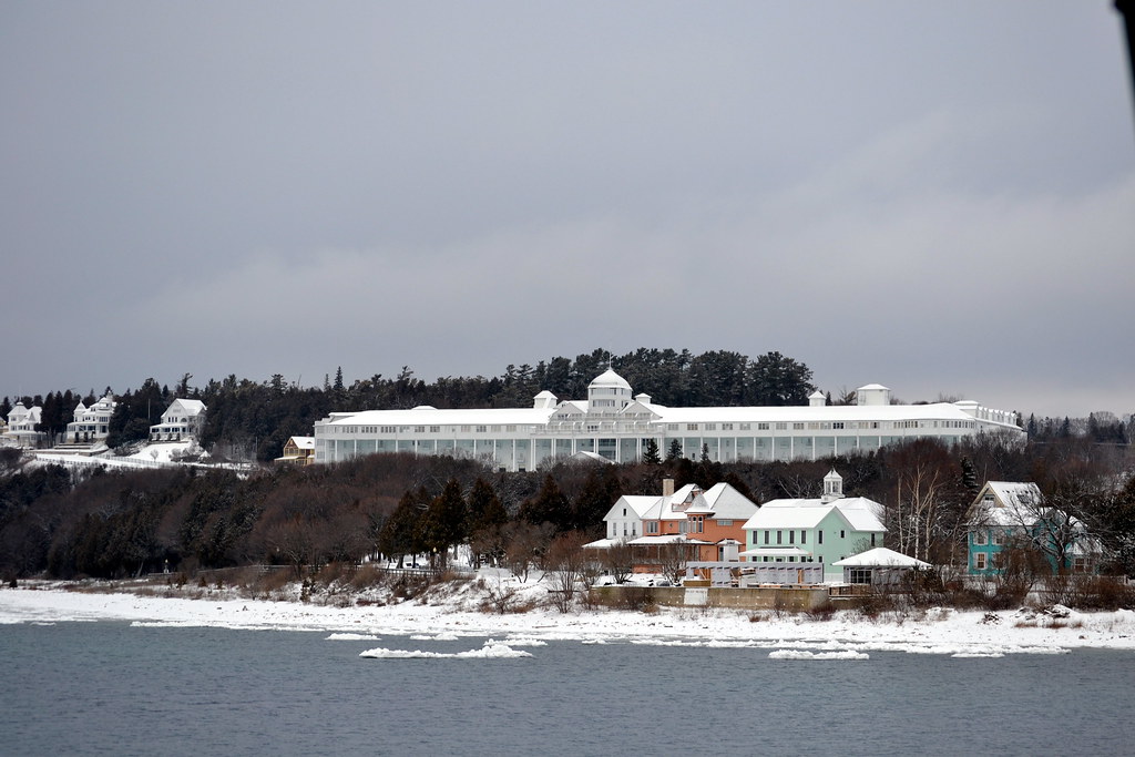Mackinac Island in the winter Susan H Flickr