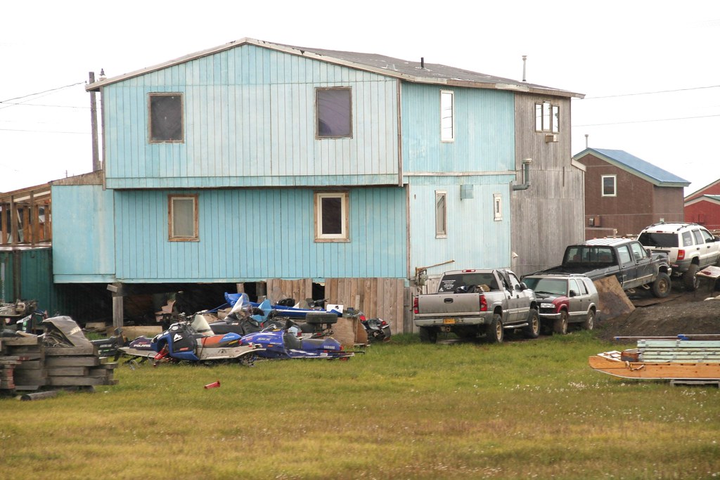 637 Flight to Barrow Alaska from Deadhorse Alaska 2012 Donna Smith