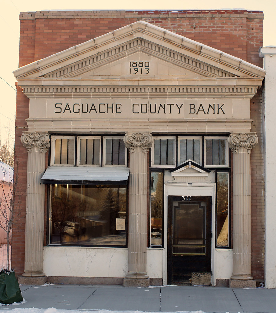 Saguache County Bank In the town of Saguache, Colorado. I … Flickr