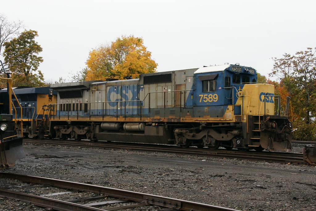 10/23/2012 CSX 7589 [C408], Kingston Yard QR 88.0; King… Flickr