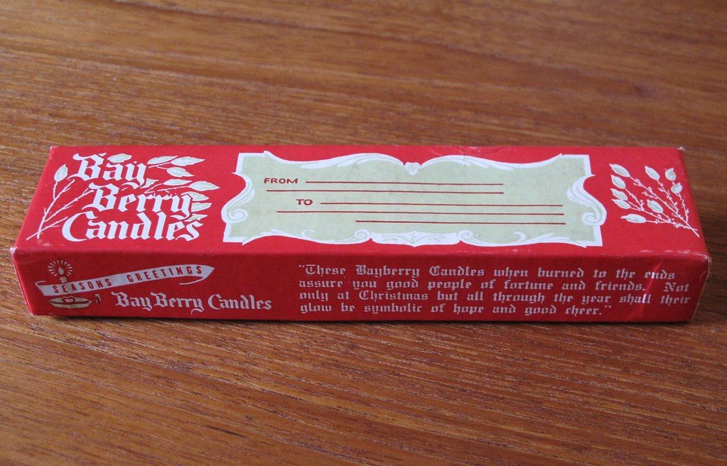 Bayberry Candles Package "These Bayberry Candles when burn… Flickr