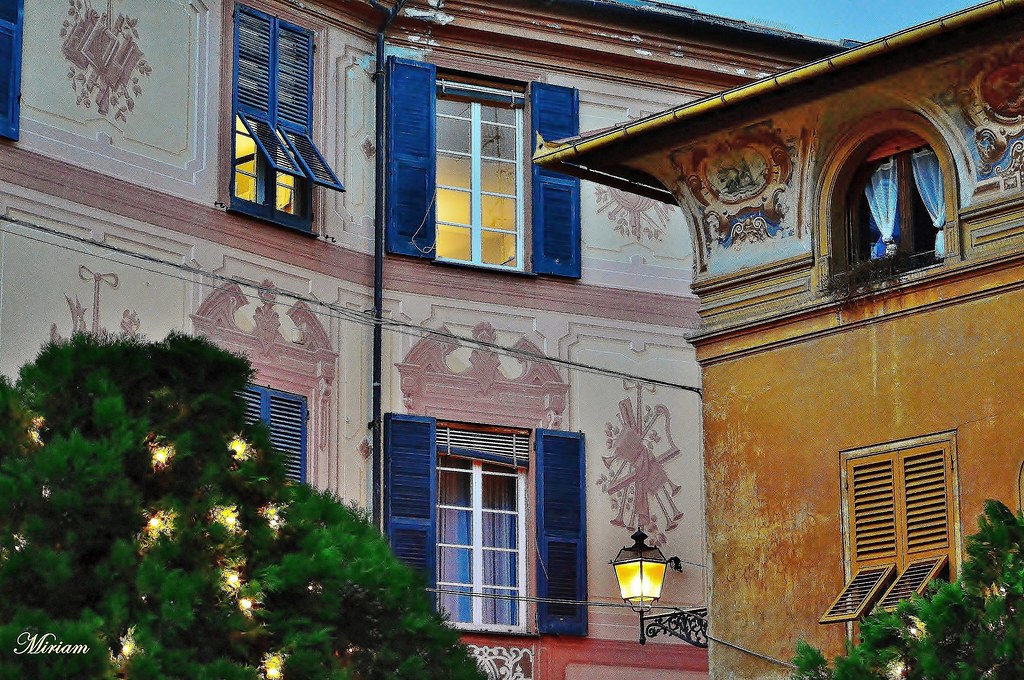 Rapallo case dipinte Miriam Ulivi Flickr