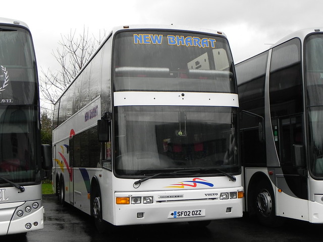 New Bharat Coaches, Southall (SF02 OZZ) a photo on Flickriver