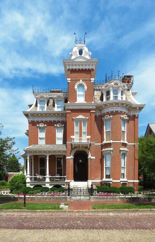 The Nisbet House This house in Evansville's Riverside Hist… Flickr