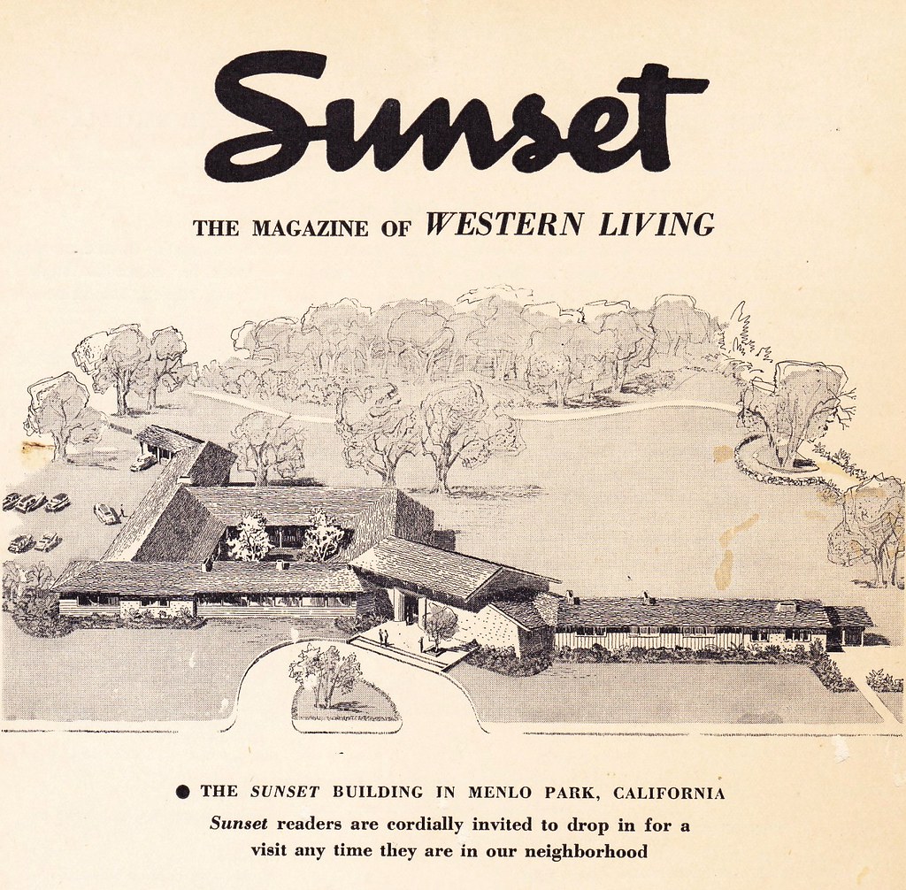 Sunset Magazine Headquarters Rendering 1952 Located at 80 … Flickr