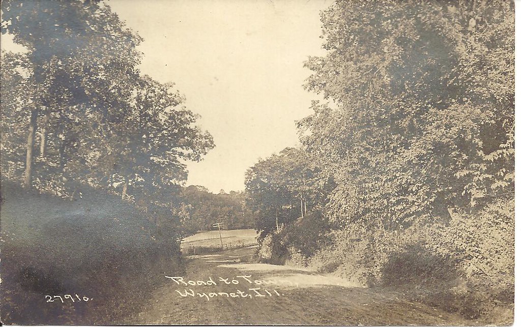 Illinois, "The Road To Princeton" Pre1910 Flickr