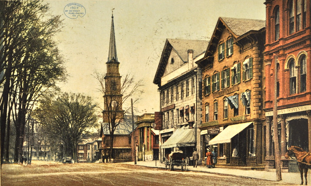 _DSC0055 Main Street, Brattleboro VT early 1900's. From ol… Flickr