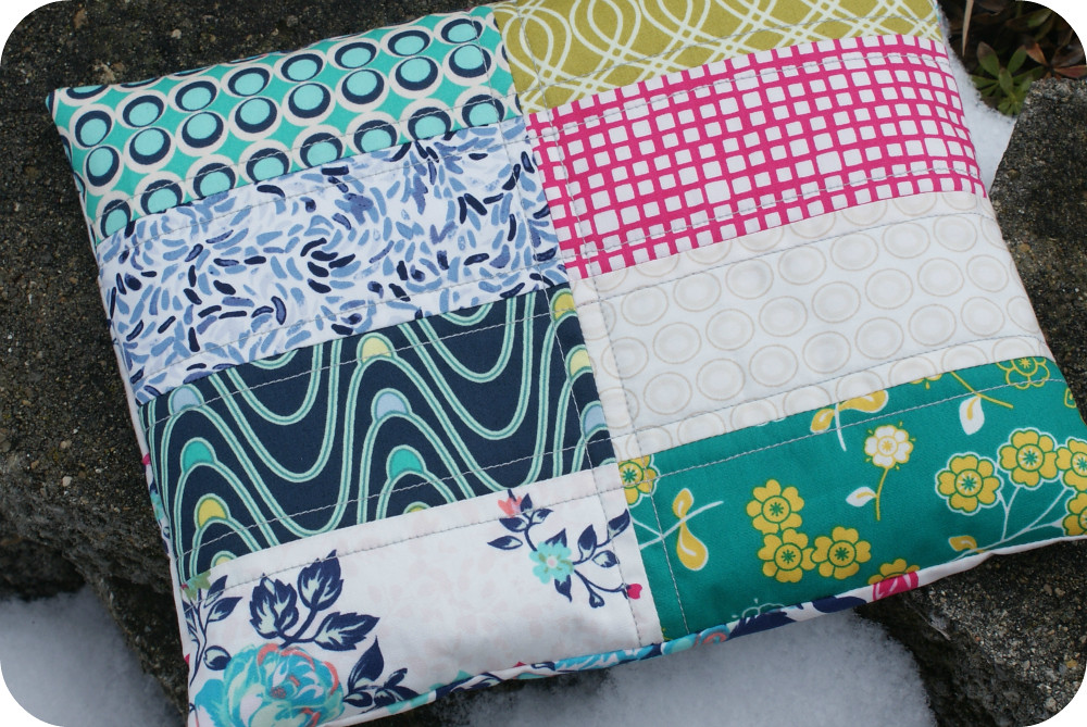 quilted heating pad. blogged Flickr