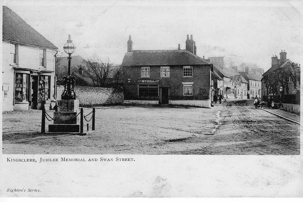 Kingsclere, The Square, c1902 published by Righton's of Ne… Flickr