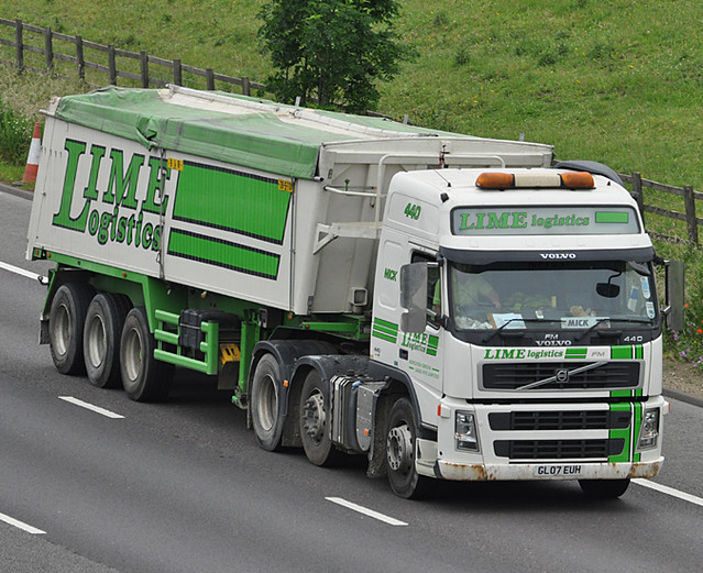 Lime Logistics GL07EUH M25 Near Godstone 27/06/2012 Flickr