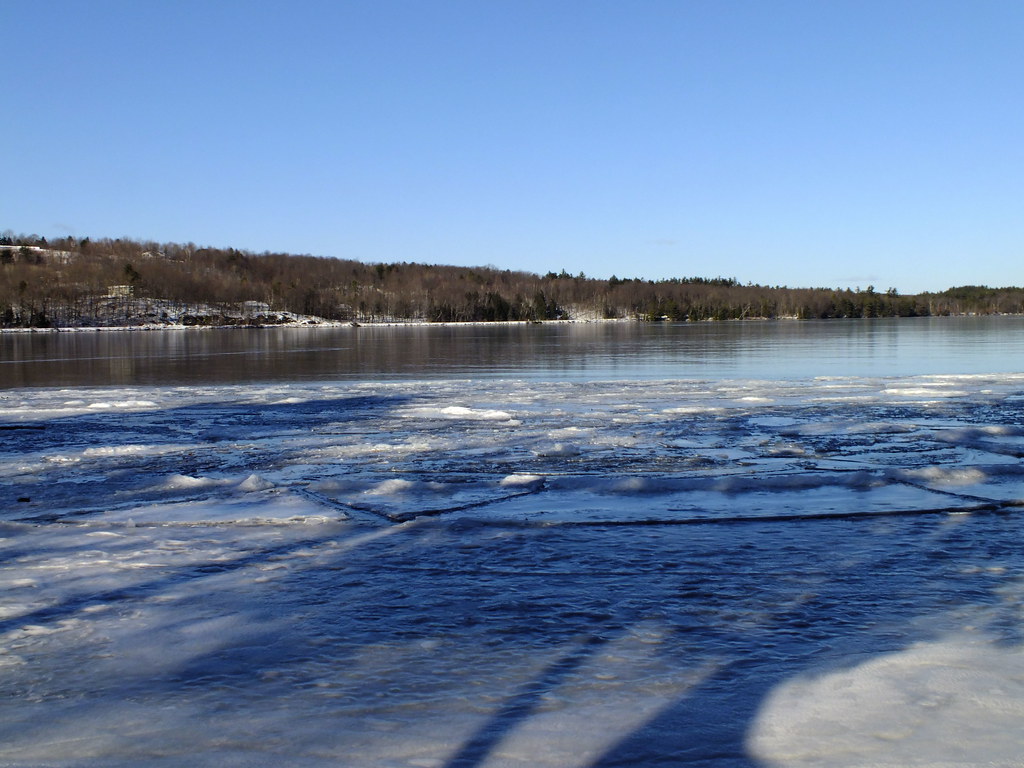 Maranacook Lake The ice is still not safe in allot of plac… Flickr