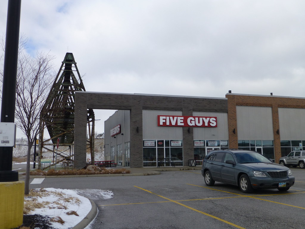 Five Guys in Cleveland, Ohio Steelyard Commons Nicholas Eckhart