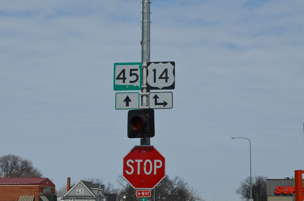 SD 45 and US 14 South Dakota 45 and US Highway 14 in South… James