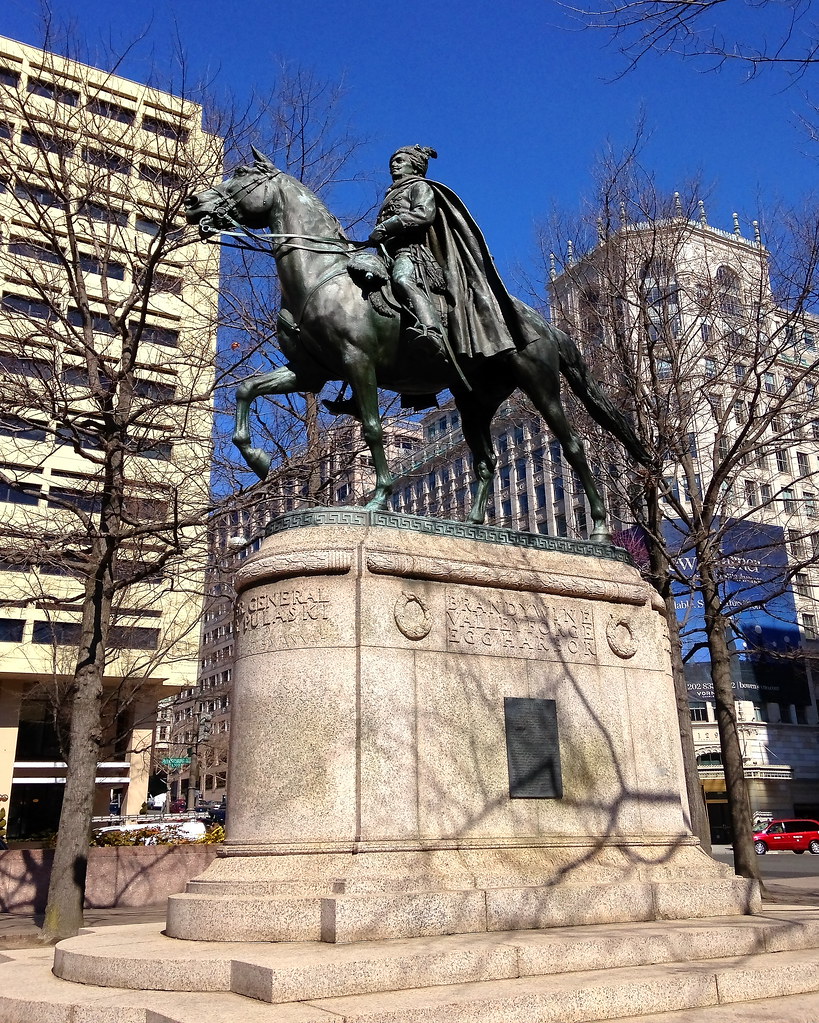 Brigadier General Casimir Pulaski Monument a photo on Flickriver