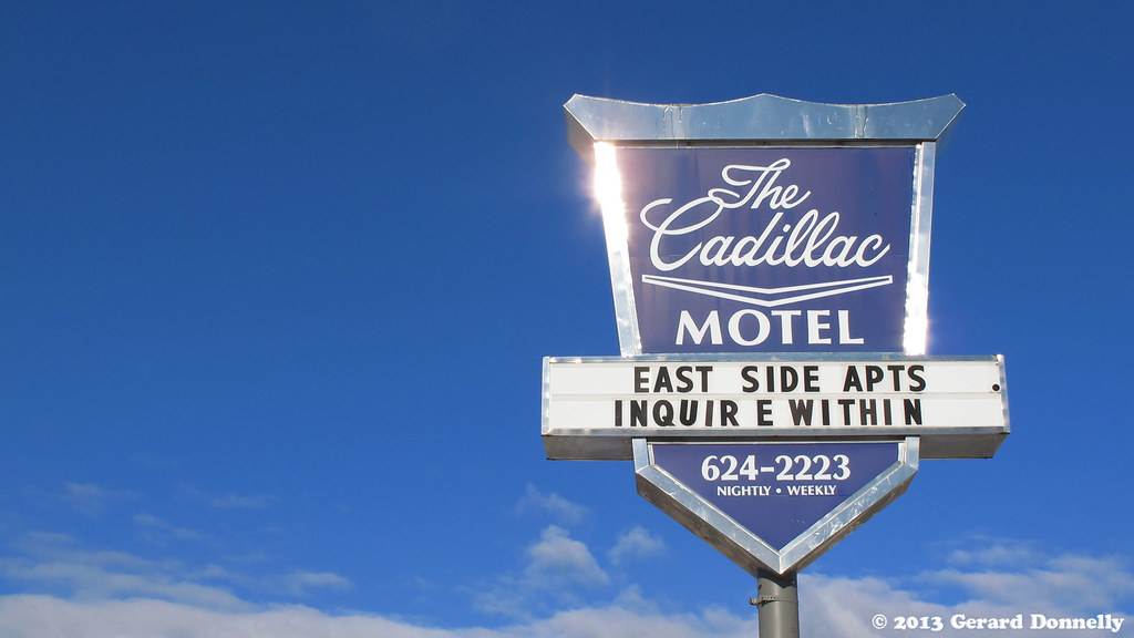 The Cadillac Motel Location Manchester (NH USA) Gerard Donnelly
