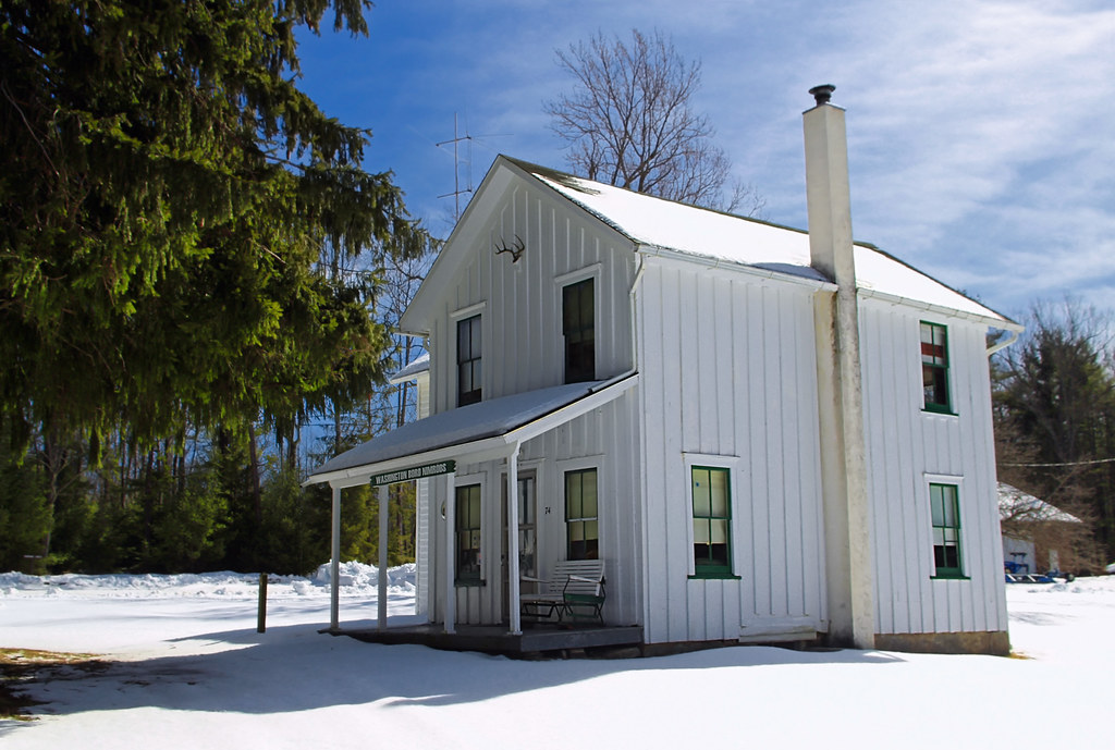 Blanched Hunting cabin, Tiadaghton State Forest, … Flickr