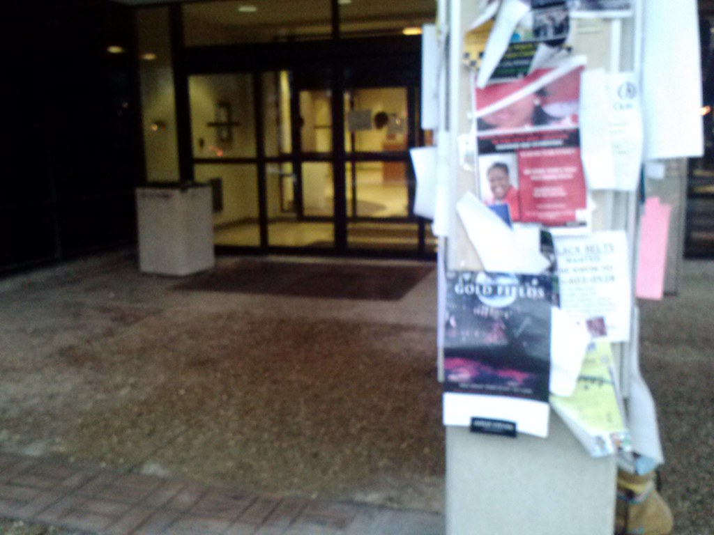 Courtright Memorial Library Post Pillar outside Otterbein … Flickr