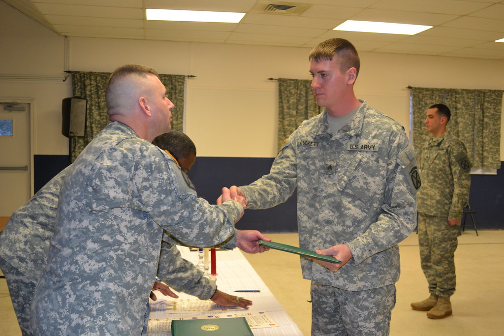 HHBN NCO induction ceremony 050 Fort Drum & 10th Mountain Division