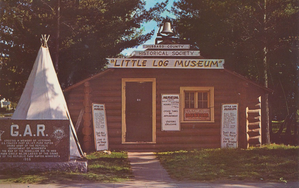 Little Log Museum Park Rapids, Minnesota Little Log Muse… Flickr