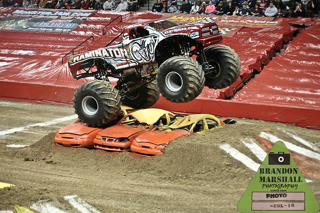 Monster Truck Jam 02.08.13 Monster Truck Jam at Denver Pe… Flickr