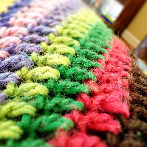 Snuggled under my blanket from Chawne and watching West Wi… Flickr