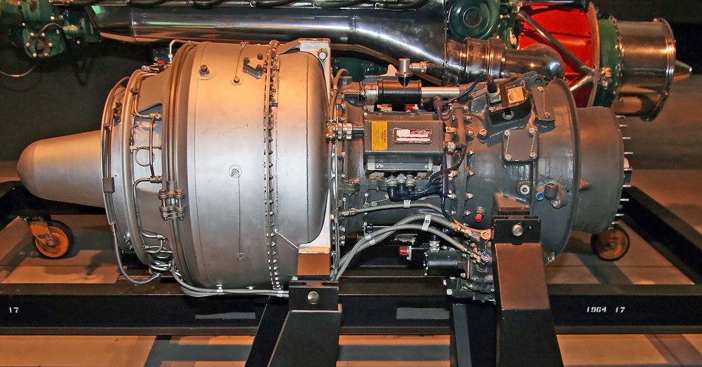 Lycoming T53-L-1 Turboshaft Engine - a photo on Flickriver