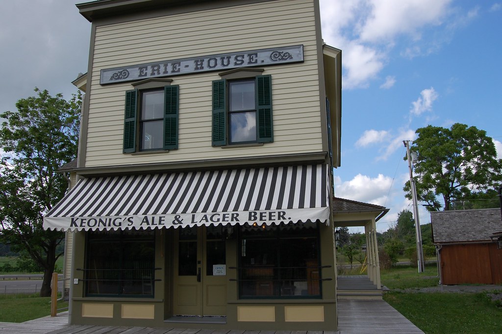 Erie House Port Byron, NY Front view of the old Erie Hou… Flickr