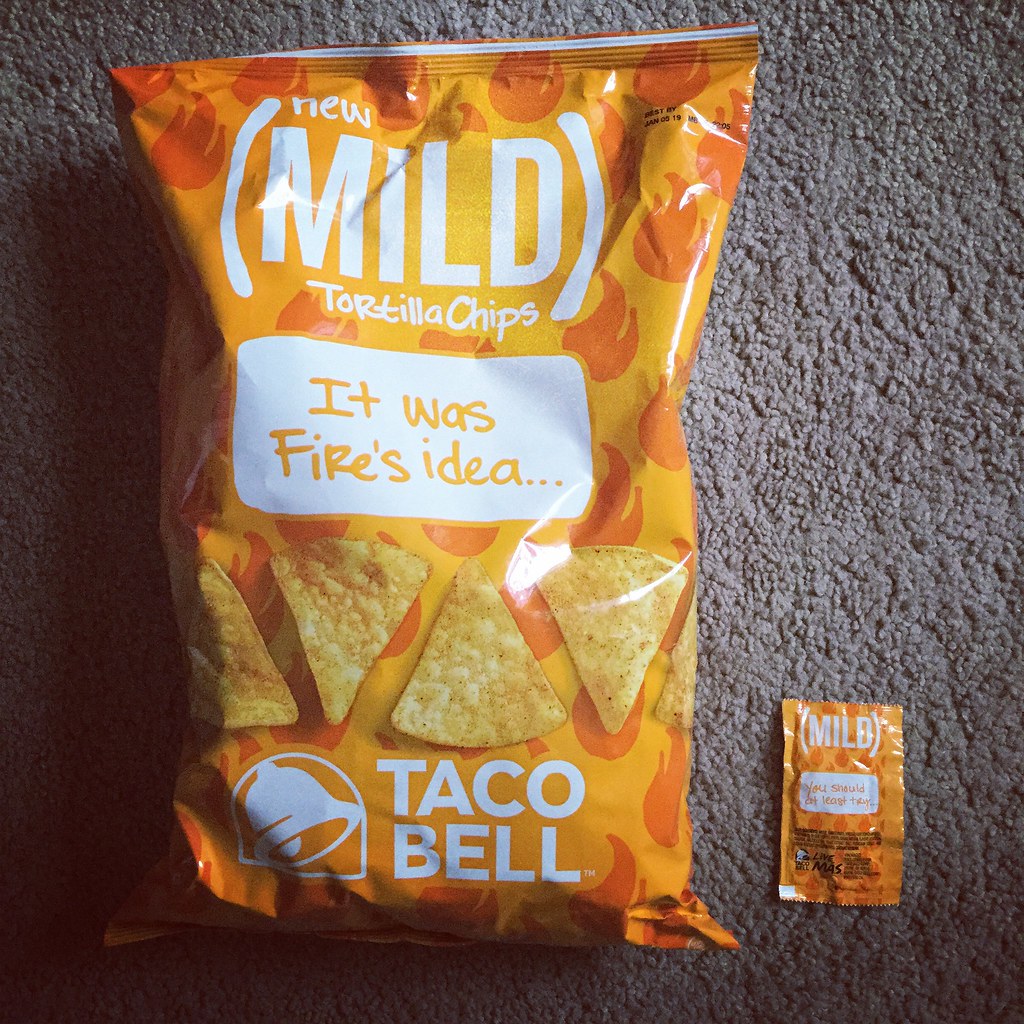 Taco Bell chips I wasn’t expecting much, but I honestly th… Flickr