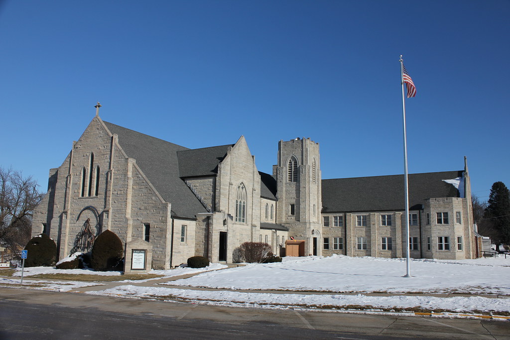 Our Saviour's Lutheran Church Audubon, IA Tom McLaughlin Flickr
