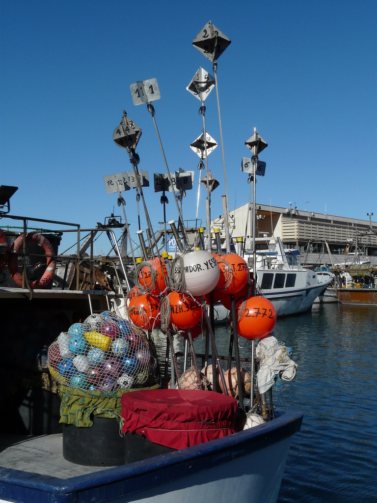 colourful fishing floats Malcolm Ryan Flickr